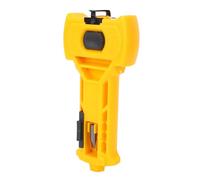 FTVOGUE Door Latch Mortise Tool, Plastic Door Latch Installation Kit with Square and Round Cutting Blades, 90 Degree Reversible Fit for 1 3 8 to 1 3 4 Inch Doors, for Carpenters