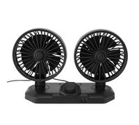 FTVOGUE Dual Head Car Cooler Fan with Powerful Cooling and Ultra Silent