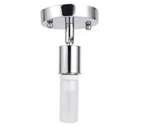 FTVOGUE E27 Vintage Ceiling Light Socket, 180° Rotatable Bulb Holder with | Compatible with E27 Screw Bulbs, Adjustable Direction, Durable Ceramic & Iron Build, Easy Wall Mount with Screws