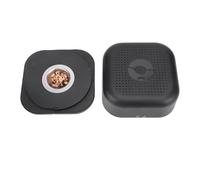 FTVOGUE Electric Whiskey Smoker Kit, Rechargeable Cocktail Smoker with 6 Wood Chips, One Touch Smoking Machine, 650mAh Battery, for Whiskey Cocktails Coffee Food Indoor Outdoor (TP-10 Black)
