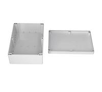 FTVOGUE Electrical Junction Box ABS Isolated Power Supply Box 263 X 185 X 95 Mm IP65 Flame Retardant Easy Installation for Control Cabinets Distribution Boxes Electronic Projects