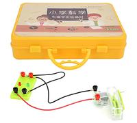 FTVOGUE Electricity Magnetism Learning Kit, ABS Material, Fun Experiments with Hand Crank Generator for Kids, Perfect for Home Science Education and Elementary School Use