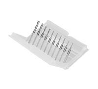 FTVOGUE End Mill Set HSS Straight Shank Milling Cutter 1.0mm to 3.175mm