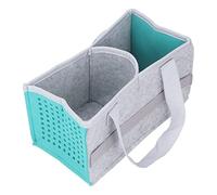 FTVOGUE Felt Carrying Case with Extra Space for Toniebox Player Starter Set, Thick Felt, Foldable, for Music Players, Headphones (Lake Blue)