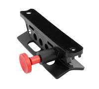 FTVOGUE Fire Extinguisher Holder, Adjustable Rings Mounting Bracket with 4 Clips, Crafted from Aluminum Alloy and ABS, Fit for JK JL JLU TJ YJ UTV ATV Vehicles