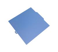 FTVOGUE Flexible Build Plate, Dual Sided Low Temperature Print Bed | Dual Sided Microporous Coating, Strong Adhesion for PLA/PETG, Easy Model Removal By Bending, 0.5mm Thin Flexible Metal Base