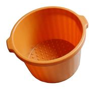FTVOGUE Foot Soaking Tub, Plastic Foot Bath Basin with Massage Particles, 41 X 25cm Spa Basin for Home Pedicure, Salon Use, Soaking, Relaxing, and Daily Care