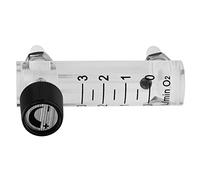 FTVOGUE Gas Flowmeter with Control Valve for Oxygen/Air/Gas 0-3LPM