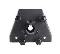 FTVOGUE Gen 3 Pipe Adapter, Adjustable Antenna Mount with 360 Degree Rotation 110lbs Bearing for Standard Gen3 V3 Satellite Dish Roof Wall Eave Mounting