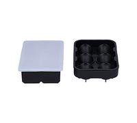 FTVOGUE Ice Cube Tray with Lid, 2-Pack Silicone Nonstick Ice Mold for