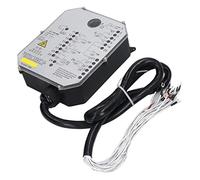 FTVOGUE Industrial Crane Remote Control Receiver Set AC 380V Single Handle Electric Hoist Controller with LED Light for Crane Conveyor CNC Machine Coal Mining Equipment (#2)
