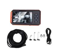 FTVOGUE Industrial Endoscope Camera Dual Lens 5 Inch IPS HD Display Borescope with 8 LED Light for Car Maintenance HVAC Plumbing Inspection