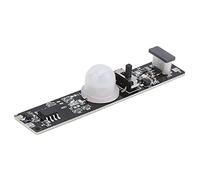 FTVOGUE Infrared Motion Sensor Module, ABS Infrared Sensor Module with Adjustable 20s Delay, Sensing Distance, DC 5V 1A for Kitchen Cabinet Lights Human Body Control
