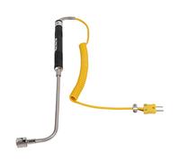 FTVOGUE K Type Thermocouple High Precision Industrial Temperature Sensor Probe for Gas and Liquid Measurement Heat Resistant Steel Construction