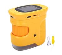 FTVOGUE Kids 2 Inch Digital Microscope 1000X Portable HD Microscope Telescope with 8 LED Lights and Neck Strap for Outdoor Learning Science Exploration