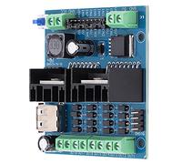 FTVOGUE L298N Motor Driver Module PCB Driver Board DC 5V 2A Dual H Bridge for 4 DC Motors Forward Reverse Speed Control for Intelligent Car Robotics Users