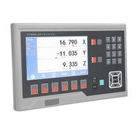 FTVOGUE LCD Digital Readout DRO Display Digital Readout Console 7in True Color Screen 34 Bit Chip 64M Memorys Touch Probe Built in Help for Lathes Milling Machine (GB Plug 2 axis)