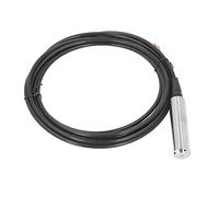 FTVOGUE Liquid Level Transmitter, IP68 Throw in Water Level Sensor 4.75 to 5.25V Power 0.5 to 4.5V Output 8m Cable for Water Tank River Lake Alkali Tank (5m/196.9in Cable (0-5m Range))