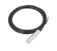 FTVOGUE Liquid Level Transmitter, IP68 Throw in Water Level Sensor 4.75 to 5.25V Power 0.5 to 4.5V Output 8m Cable for Water Tank River Lake Alkali Tank (10m/393.7in Cable (0-10m Range))
