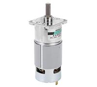 FTVOGUE Low Speed Motor, DC 24V Speed Reduction Motor, XD-42GA755 Metal Gearwheel Gear with Full Metal CW CCW Permanent Electric Fan for Various Industries (600rpm/min)