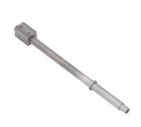 FTVOGUE M10x1.0 Mini Lathe Slide Feed Screw, Cast Iron Left Hand Thread, Durable for 0618 710 CJ18 712, Ideal for Carpentry and Metal Working