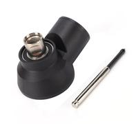 FTVOGUE M22 to Dust Collection Drill Adapter, Center Locator Dry Drilling Dust Collecting Attachment with ABS and Alloy Steel Construction, for Recessed Box Installation and Concrete