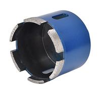 FTVOGUE Marble Hole Saw 60mm Blue M14 Thread Drill Bit, Large Displacement Cutting Design, Fast Drilling Speed, For Marble Granite Stone Openings Installers