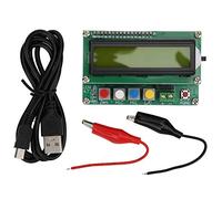 FTVOGUE Meter, High Accuracy 0.01pF-10uF 0.001uH-100H | 1602 LCD display, open short correction, portable test module, for electronics bench work, MiniUSB cable