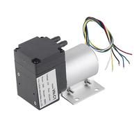 FTVOGUE Micro Vacuum Pump Brushless Oil Free Diaphragm Pump DC12V 10W High Low Temperature Resistance for Gas Analysis Sampling Instruments Air Compressor