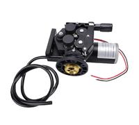 FTVOGUE MIG Wire Feed Motor, Heavy Duty 24V 50W 4 Roller Adjustable Speed Wire Feeding for Semi Automatic Welders Left Side Mount European Socket Aluminum Alloy ABS 15KG