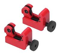 FTVOGUE Mini Pipe Cutter Tool for Copper Aluminum Tube, 3-22mm | Zinc Alloy Construction, 2 Pack Portable Cutter, 5-22mm Capacity, Narrow Space Plumbing, HVAC Service