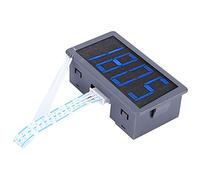 FTVOGUE Motor Tachometer 0-9999 RPM with Hall Proximity Switch Sensor | 0.56" Blue LED Display, 8-24V Wide Voltage, NPN NO Sensor for Engine Speed Testing