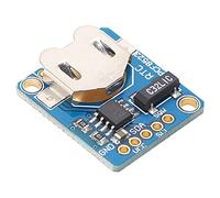 FTVOGUE PCF8523 Real Time Clock Module, Battery Powered RTC Board Blue Assembled Microcontroller Module, Pin Included, for Projects Electronics Prototyping