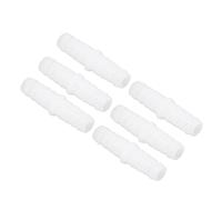 FTVOGUE Plastic Hose Barb Fitting, PE Material, Straight Tubing Connection Adapter for 6mm Hose (9-9mm Straight Through)