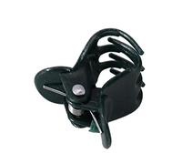 FTVOGUE Plastic Orchid Clips Stem Clips Garden Durable Plant Support for Orchids Flowers Vines Secure Small Stems to Bamboos Stakes Deep Green 100Pcs