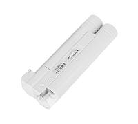 FTVOGUE Pocket Sized Microscope Optical Glass Lens LED Microscope 40X Zoom Portable Magnifier for Universal Mobile Phones Students Hobby Observation with AA Battery Light