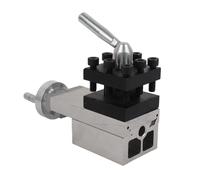 FTVOGUE Post Vice Clamp 60x60mm Lathe Tool Quick Changing Stable Moving Practical Use for 210 8x16 220x400 220x600 220x750 Lathe Precision Machining Workshop Equipment