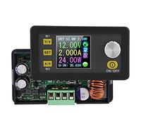 FTVOGUE Programmable DC DC Converter, Digital LCD Power Supply Module 6V55V to 0V50V 5A 250W with 10 Memory Groups Constant Voltage Current for Lab Black 1 Pack