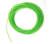 FTVOGUE PU Transmission Belt, High Performance Polyurethane Round Belting Green Rough Surface, with Wear and Impact, for Drive Transmission in Packaging Machine (2mm*10m)