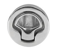 FTVOGUE Pull Flush Handle, Stainless Steel 316 Boat Ring Pull for Yachts, Durable Design Φ61mm for Easy Access on Trailers and Vehicles