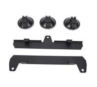 FTVOGUE Rectangular Satellite Car Roof Mount Kit, ABS and Metal Flat Base with 3 Strong Suction Cups for Mini RV Van Boat, Stable Adjustable Antenna Mount for Reliable Signal on the Road