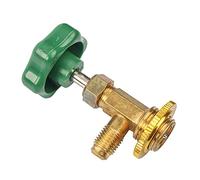 FTVOGUE Refrigerant Charging Valve, Alloy R134A Type, Anti Backflow Design, Ideal for Household Refrigeration and Car Air Conditioning Repair (for R12 R22 R410 R600a)