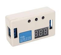 FTVOGUE Relay Timer Module 12V Digital Time Relay Switch Electronic Component Multifunctional Delay Control for Automation Equipment Repair with Stable Timing and Compact Design