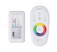 FTVOGUE RF LED Remote Controller, 3 Channels 2.4G Wireless Touch RGB Dimmer DC12V 24V, with Wall Penetration Up to 30m, for LED Strips Cabinets Counters