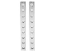FTVOGUE Robotic Square Beam, Aluminum Construction, 9-Hole Design, Ideal for Engineering Robots and Robotics Projects
