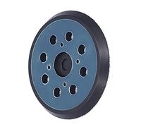 FTVOGUE Sander Backing Pad 5 Inch 8 Holes 4 Eye Replacement, ABS Rubber Electric Polishing Disc for Random Orbit Sanding Machine with Soft Sponge Cushion