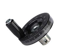 FTVOGUE Scale Angled Handwheel Bakelite Milling Hand Wheel Solid Bakelite Round Industrial Wheel