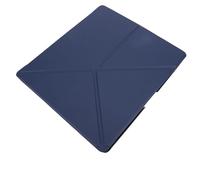 FTVOGUE Scribe Case for Kindle Scribe 2022 2024, Plastic Synthetic Leather Flip Stand Cover, Auto Sleep Wake Pen Slot, 10.2 Inch E Reader Case for Reading Writing Travel (Dark Blue)