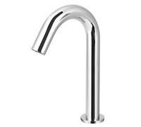 FTVOGUE Sensor Faucet, G1/2in Thread Automatic Induction Water Tap with Control Box and Soft Bubbler for Bathroom Kitchen Hotel Public Basin (Battery Powered - Medium to high Models)