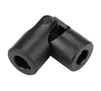 FTVOGUE Shaft Coupling Motor Connector, Metal Rotatable Universal Joint Coupler 15mm X 32mm X 85mm for Steering Applications